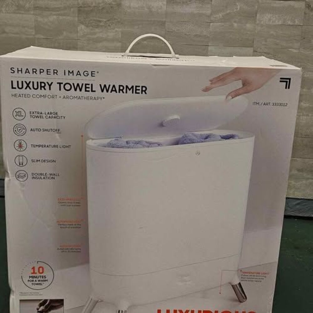 Sharper Image Luxury Towel Warmer, Perfect condition